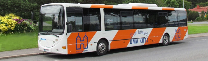 Автобус местного трафика города Хямеэнлинна